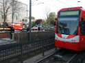 Person von Bahn erfasst Koeln Deutz Deutzer Freiheit P07